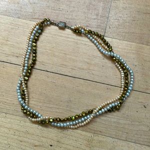 Authentic pearl necklace.